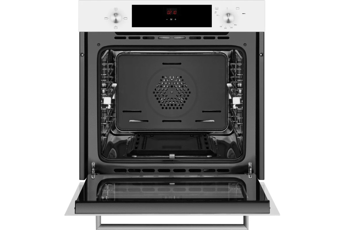 Духовой шкаф газовый Weissgauff WGO 702 D WHITE GLASS