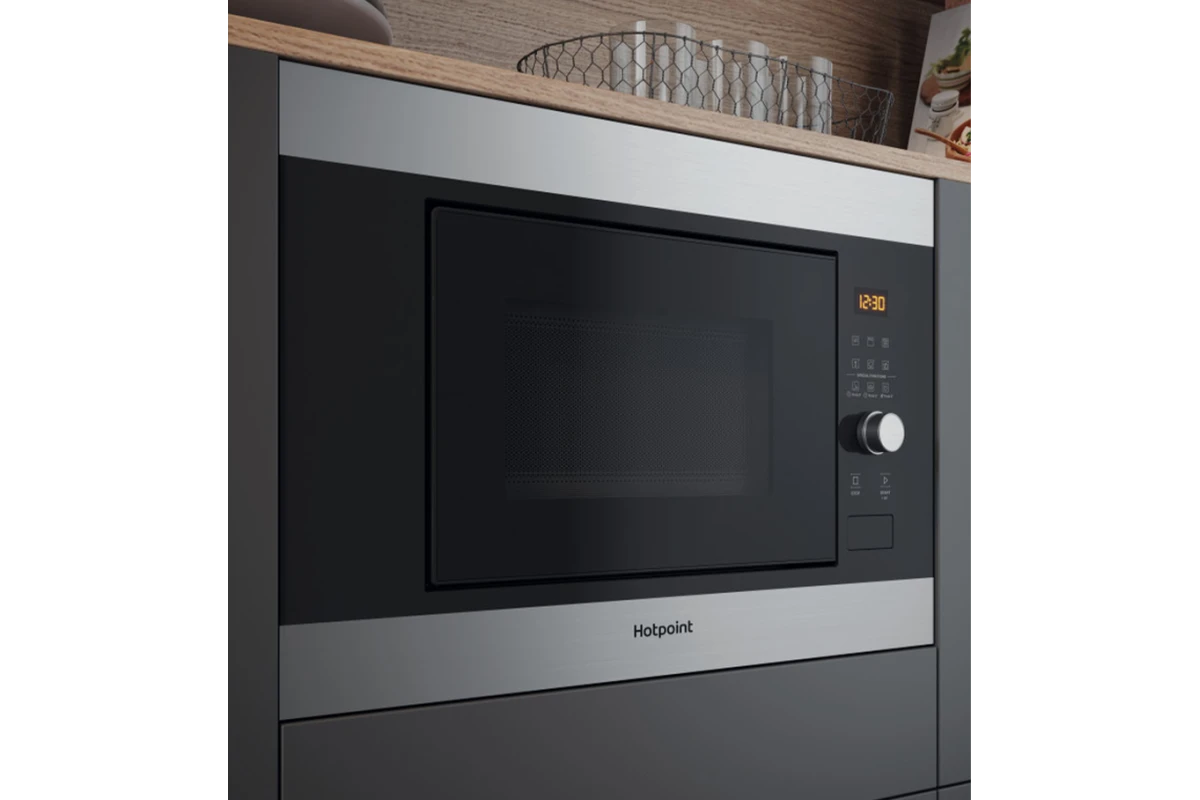 Встраиваемая микроволновая печь Hotpoint MF20G IX HA