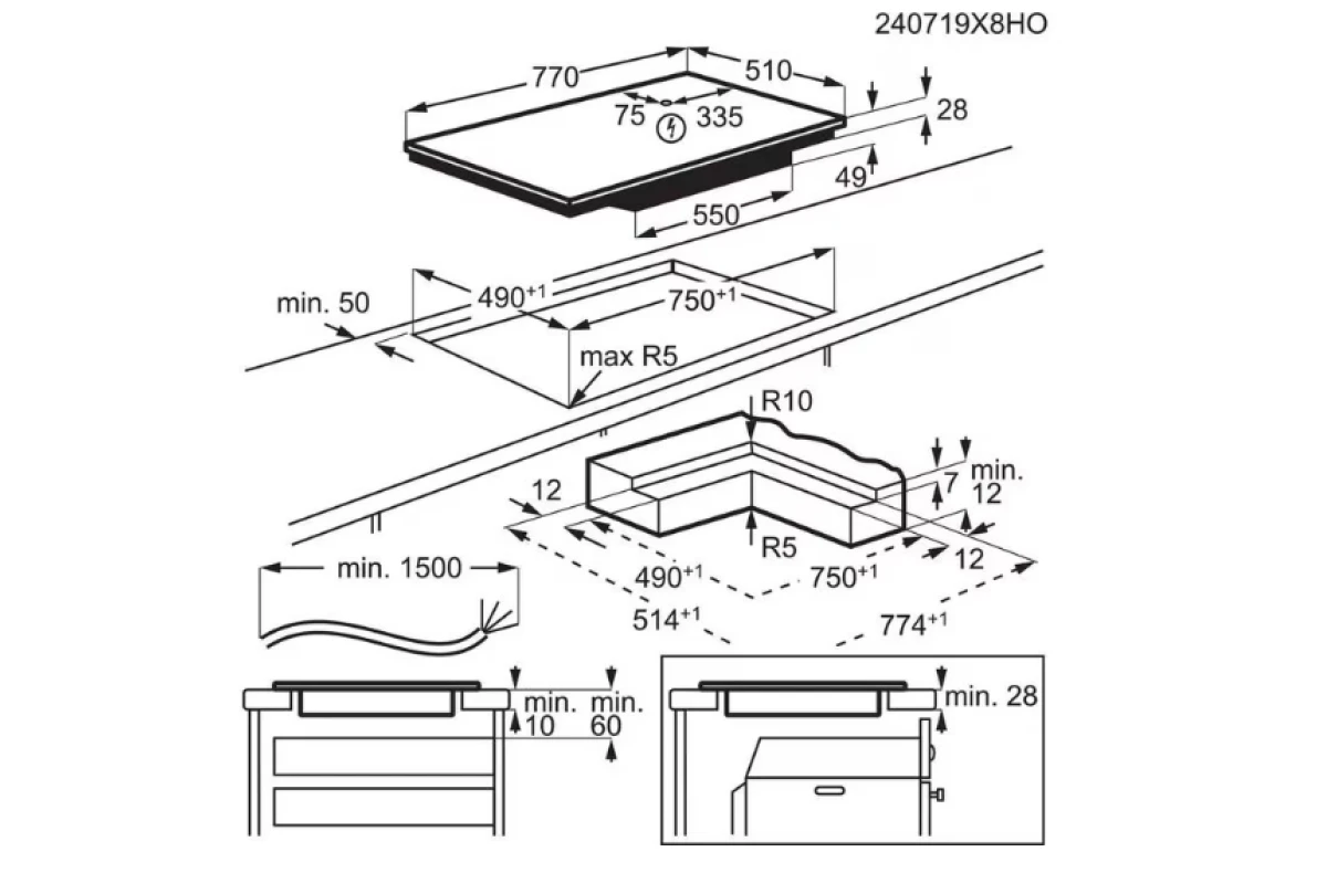 Варочная панель Electrolux KIV84550I