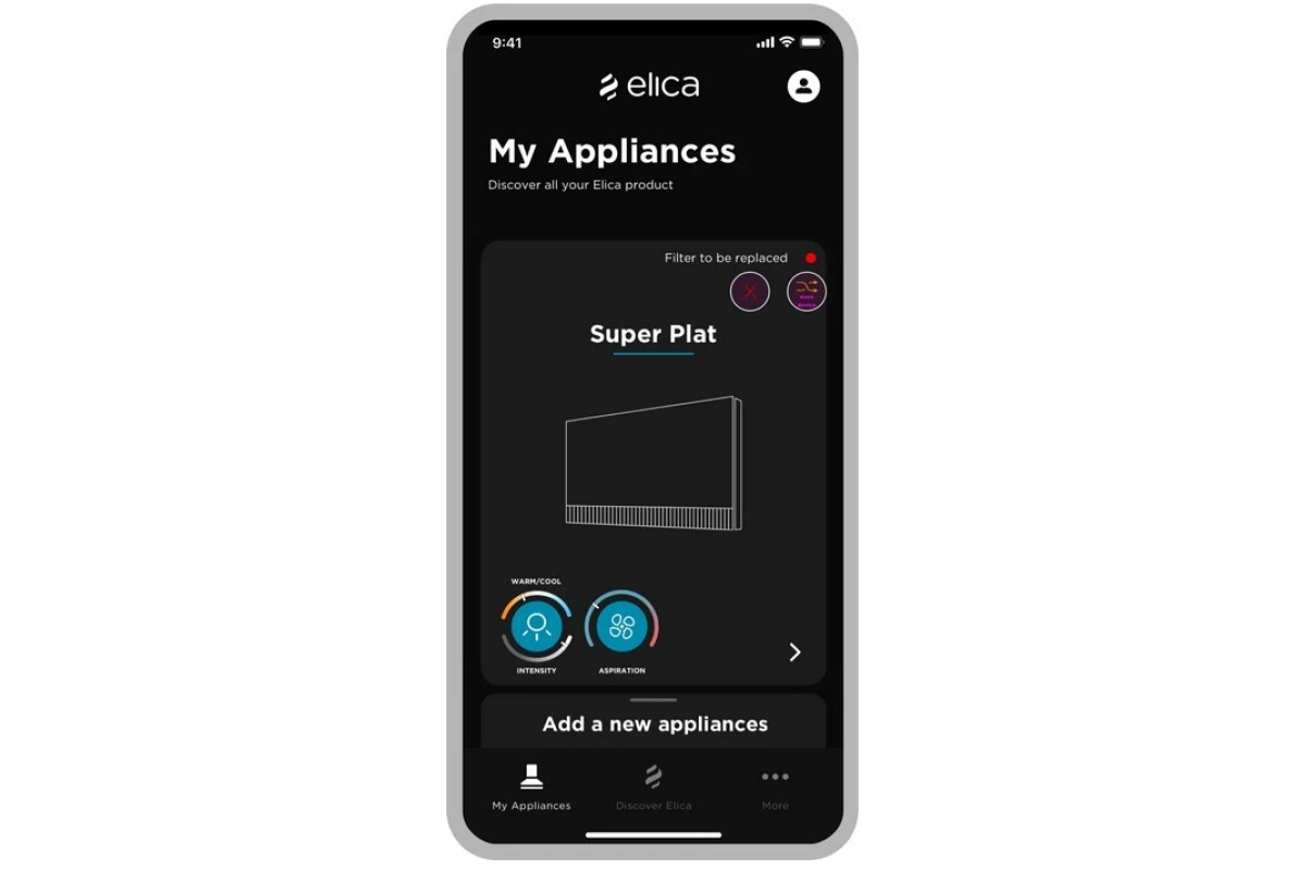 Вытяжка Elica SUPER PLAT GR/F/80