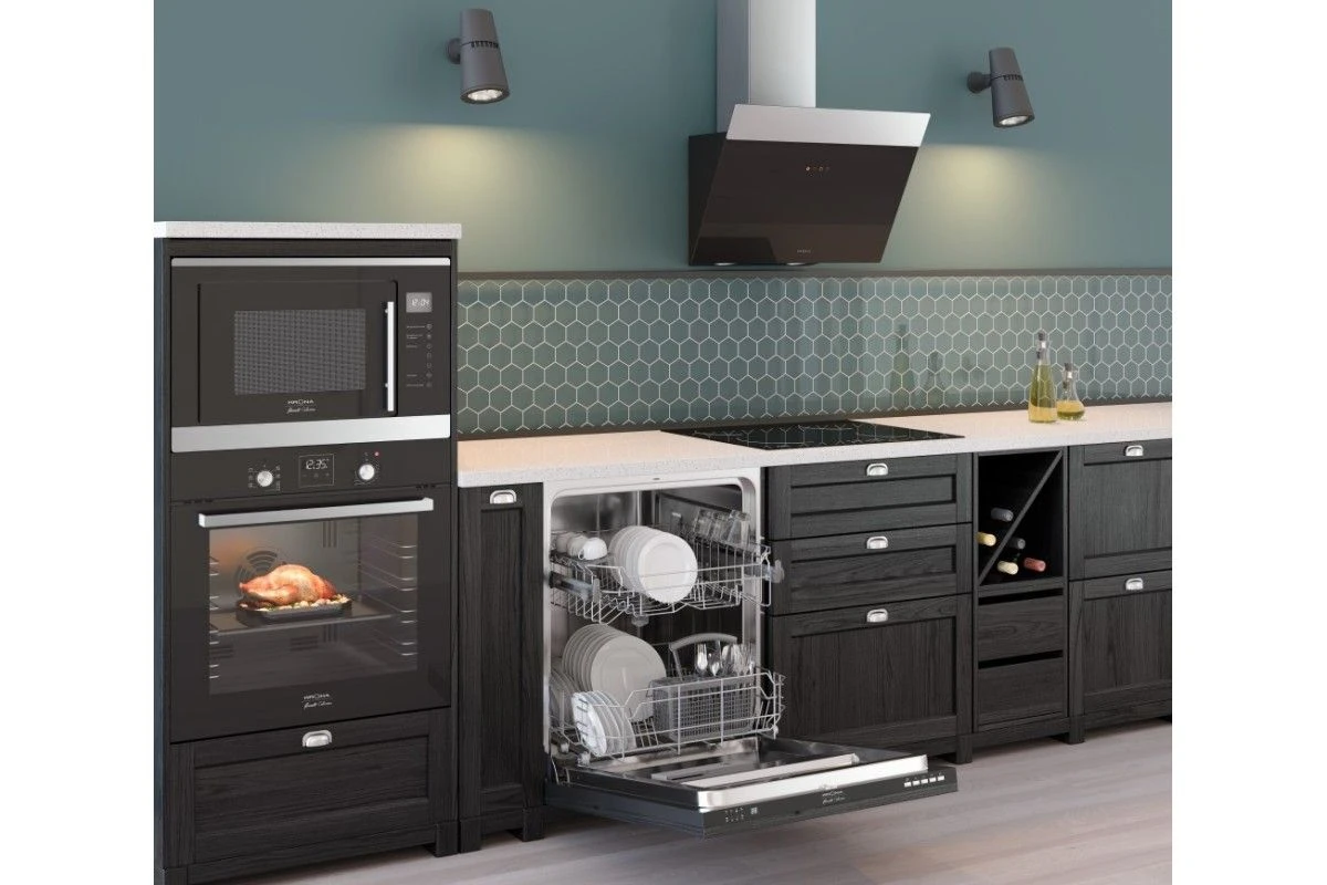 Вытяжка Krona KRISTEN 600 BLACK/INOX SENSOR