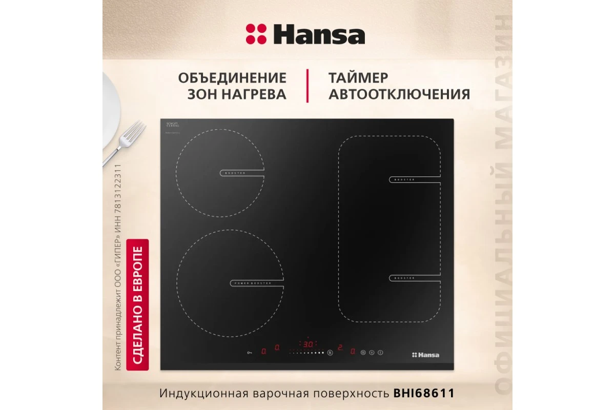 Индукционная панель Hansa BHI68611