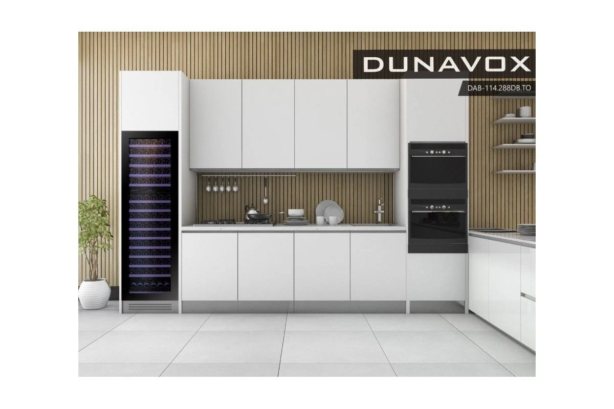 Винный шкаф Dunavox DAVG-114.288DB.TO