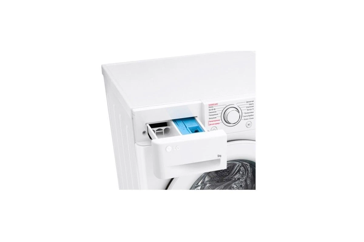 Узкая стиральная машина LG F2M5NS3W