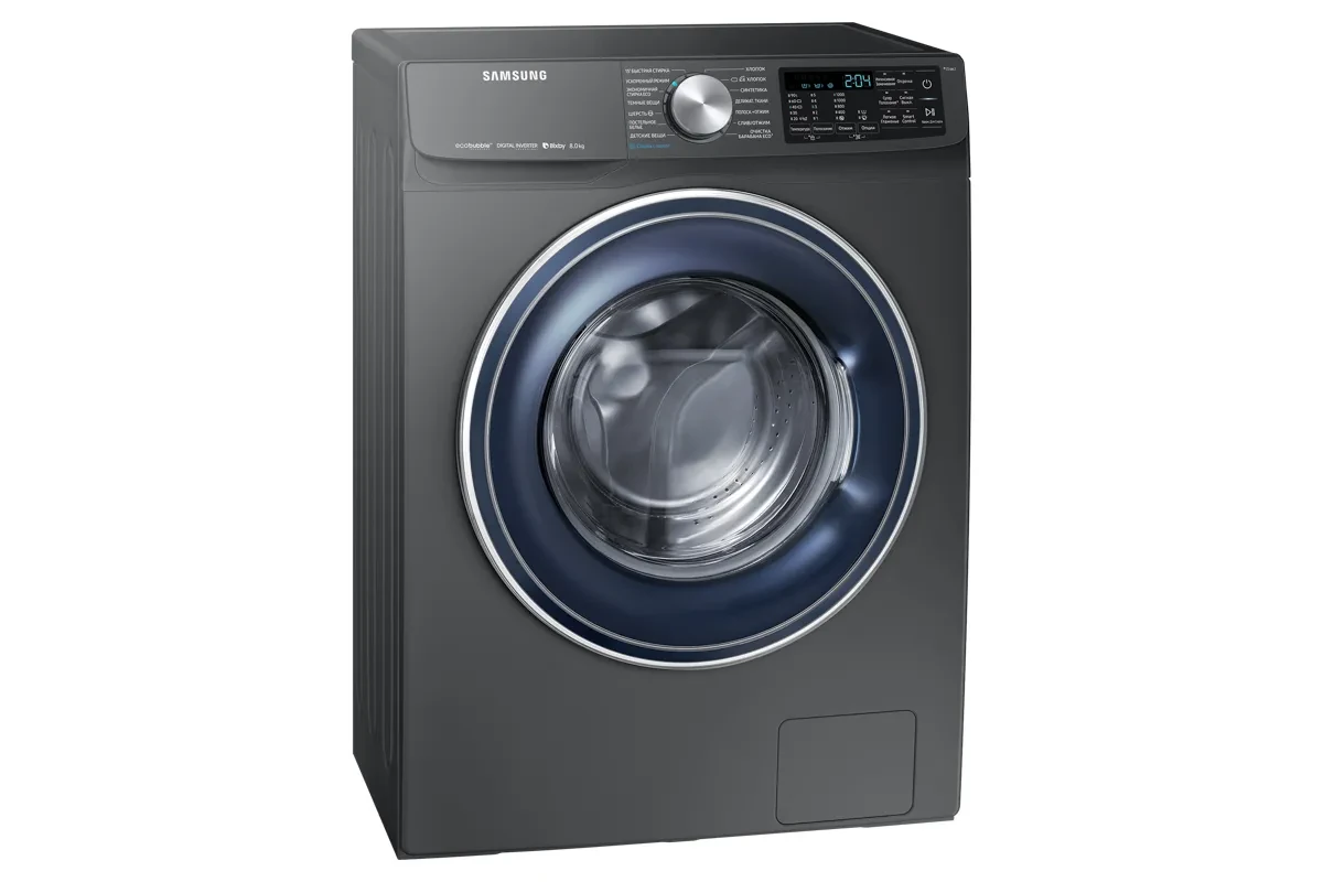 Стиральная машина Samsung WW80R62LVFXDLP (EcoBubble)
