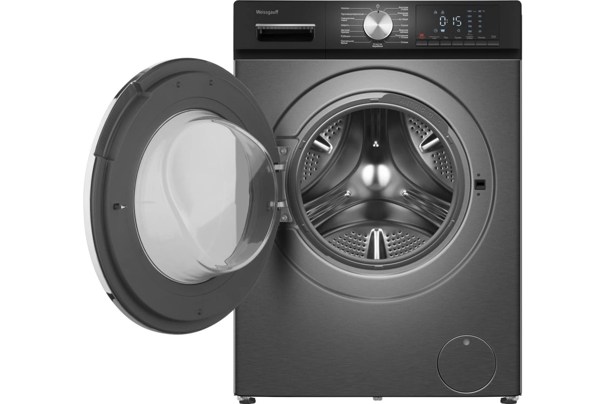 Стиральная машина с сушкой Weissgauff WMD 4148 D Grey
