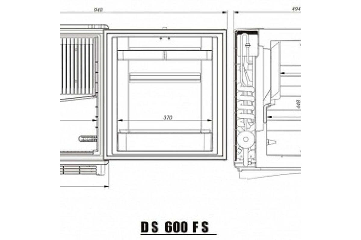 Минибар Dometic DS 600 FS