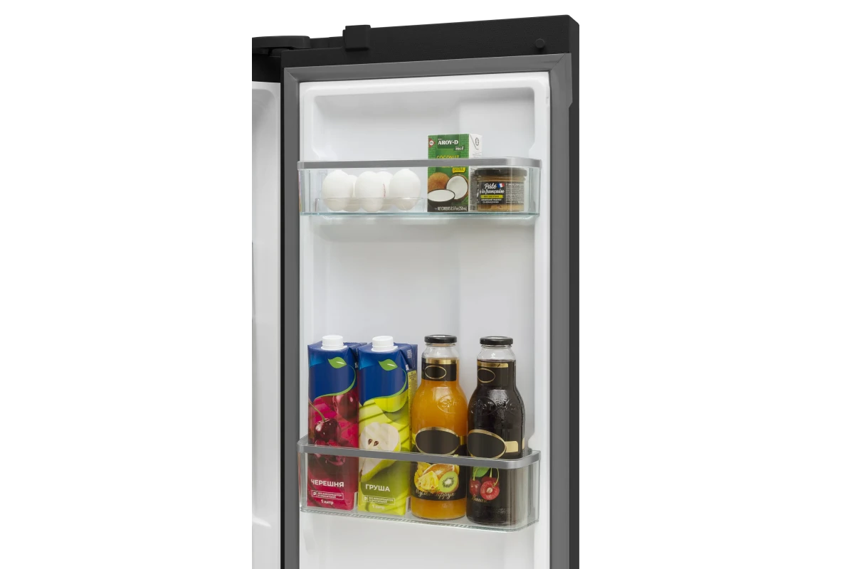 Многокамерный холодильник Meferi MFR83BLACK IX TOTAL NO FROST FRENCH DOOR COMFORT