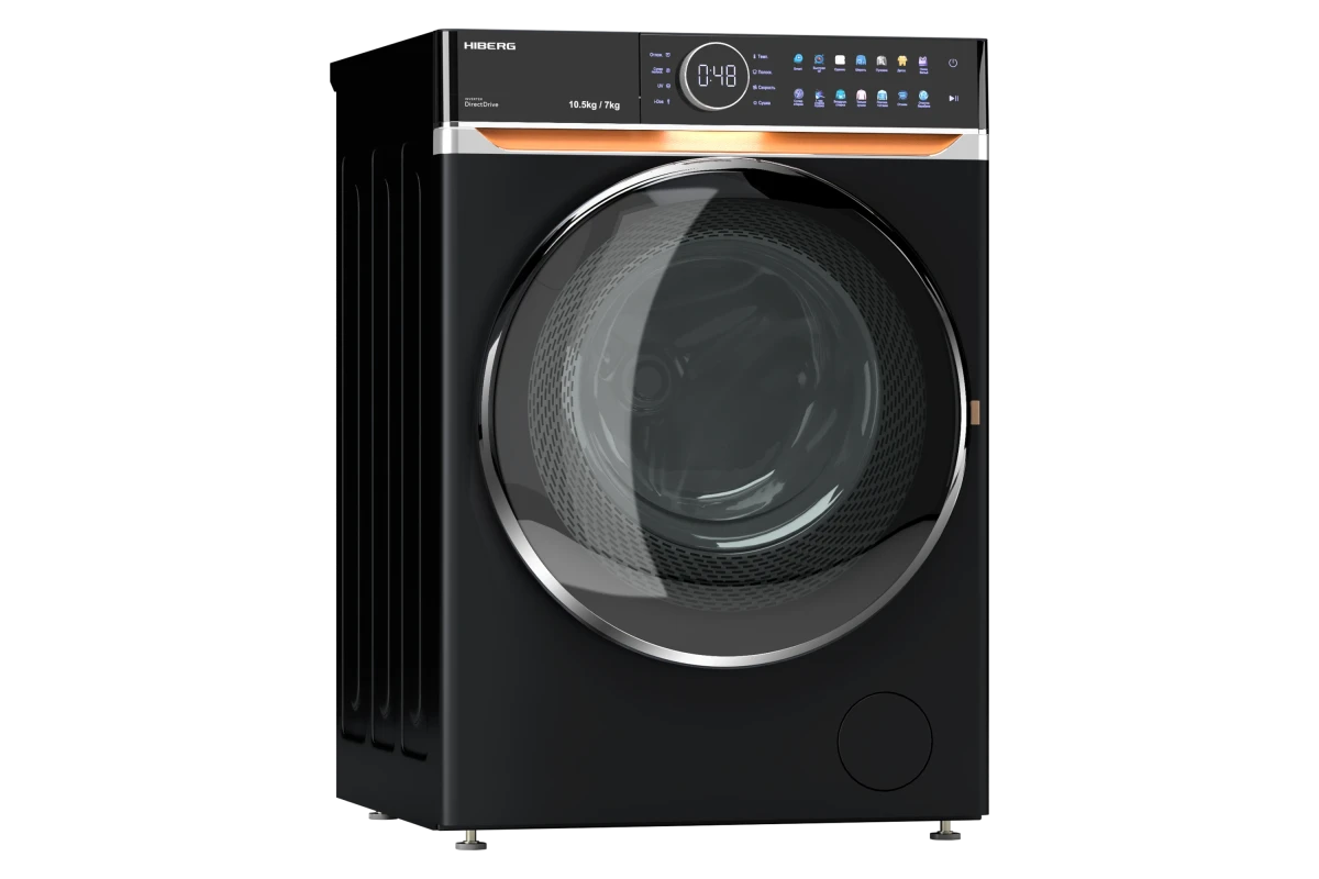 Стиральная машина с сушкой Hiberg i-DDQ10 - 10714 B
