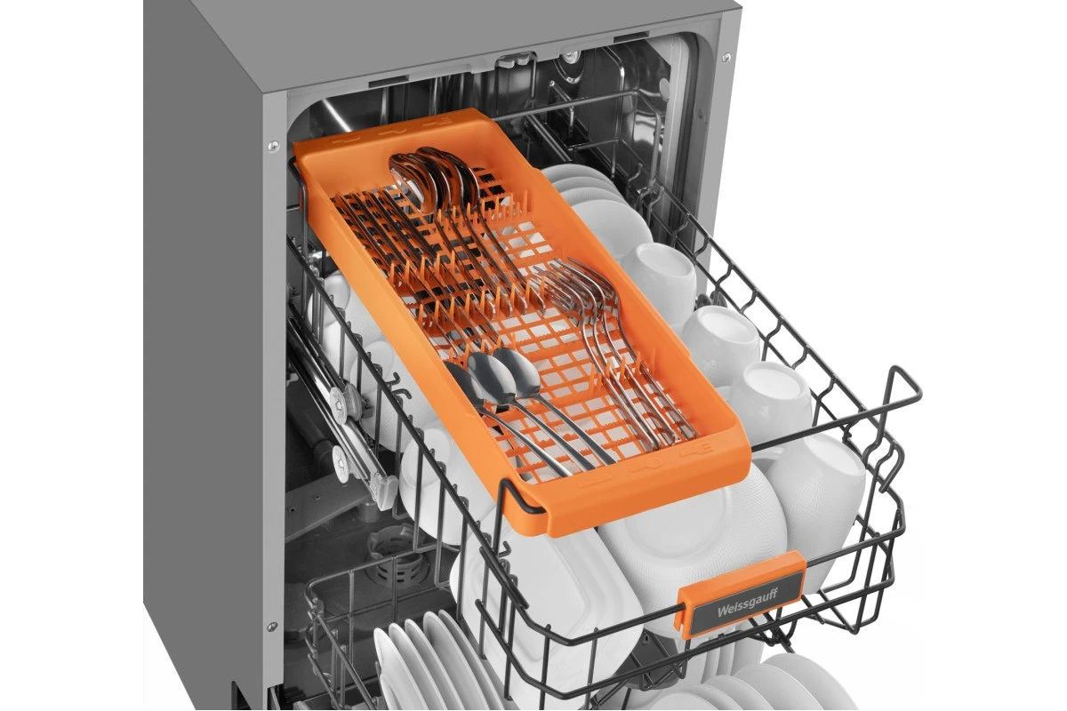 Встраиваемая посудомоечная машина Weissgauff BDW 4538 Touch Inverter Autoopen Timer Floor