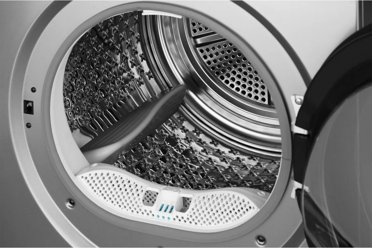 Сушильная машина с инвертором и ультрафиолетом Weissgauff WD 998 Heat Pump Full Touch Silver