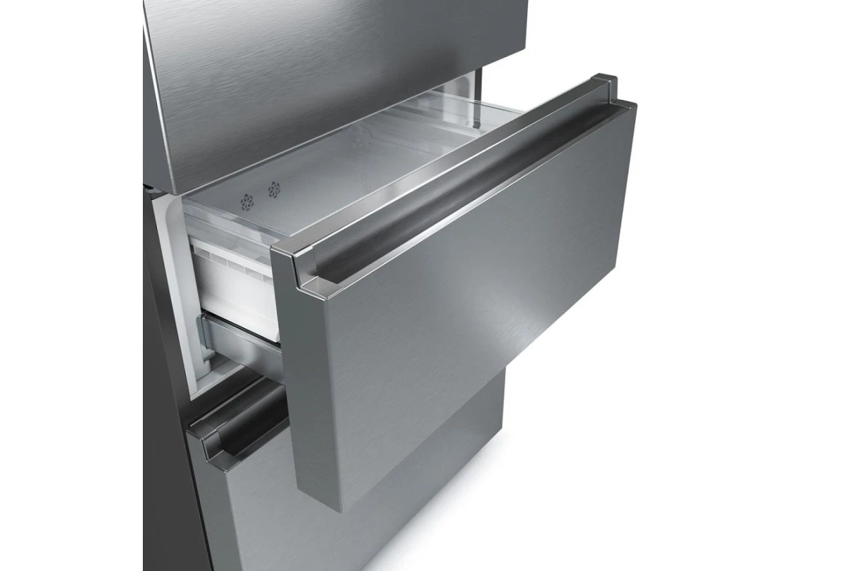 Отдельностоящий двухкамерный холодильник Gorenje NRM720FSXL4