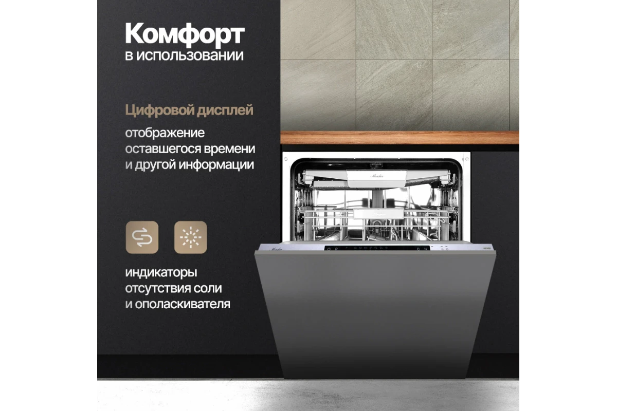 Встраиваемая посудомоечная машина Monsher MD 6004