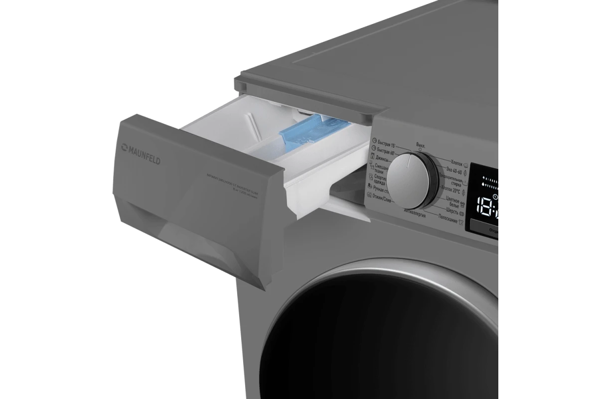 Стиральная машина Maunfeld MFWM128SL300 ST INVERTER SLIM