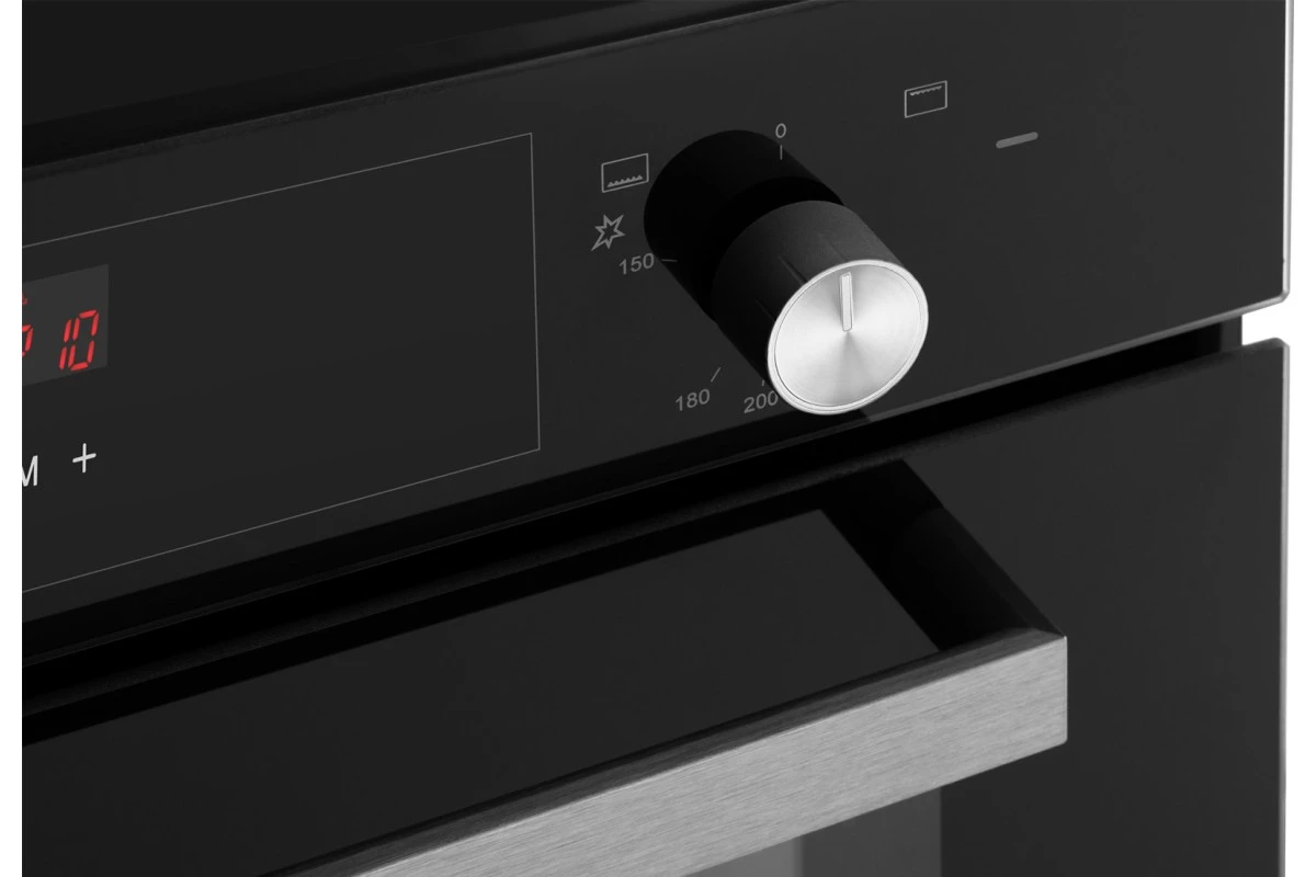 Духовой шкаф газовый Weissgauff WGO 706 D BLACK GLASS