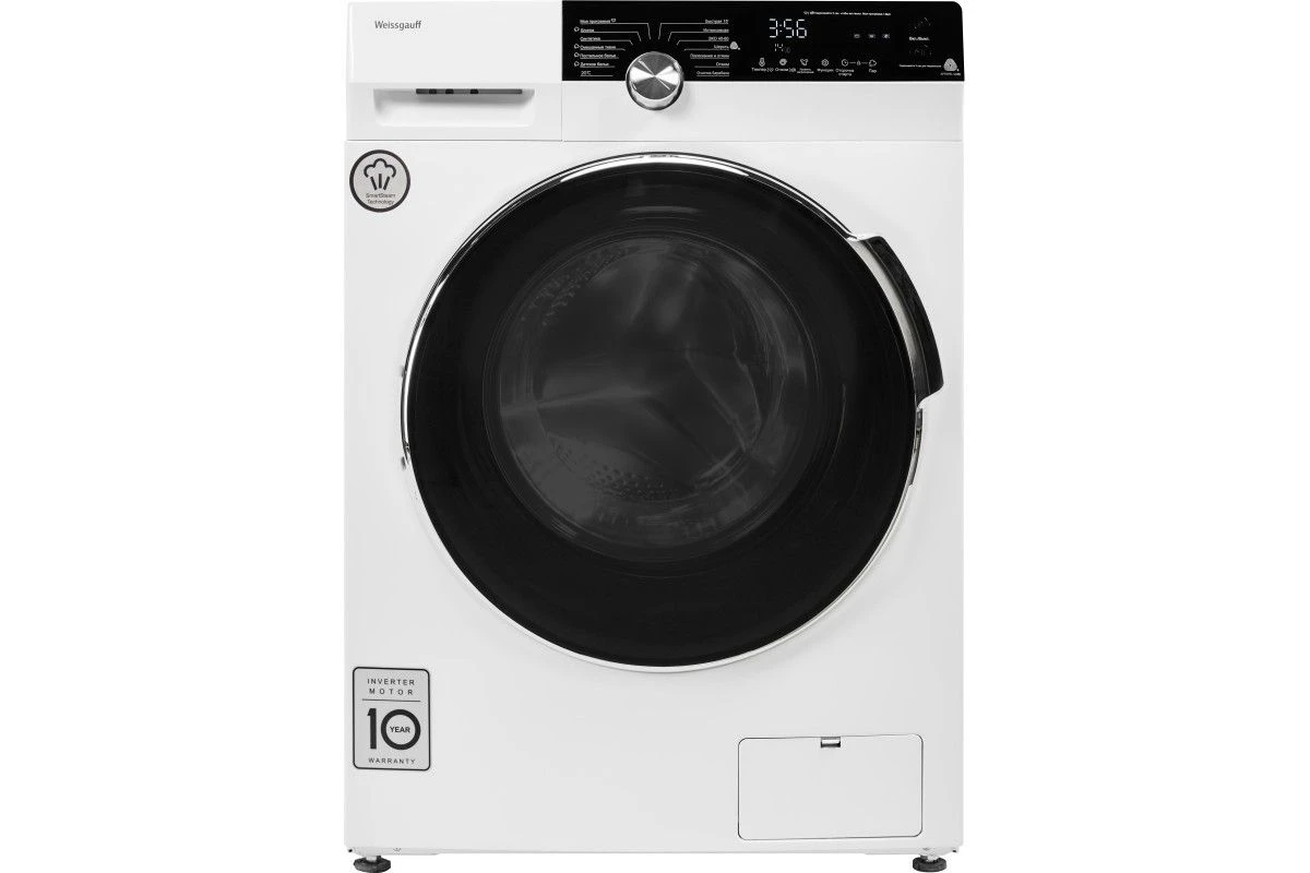 Стиральная машина с инвертором и паром Weissgauff WM 59412 DC Inverter Steam