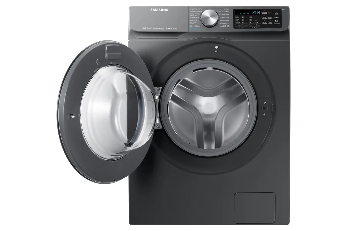 Стиральная машина Samsung WW80R62LVFXDLP (EcoBubble)
