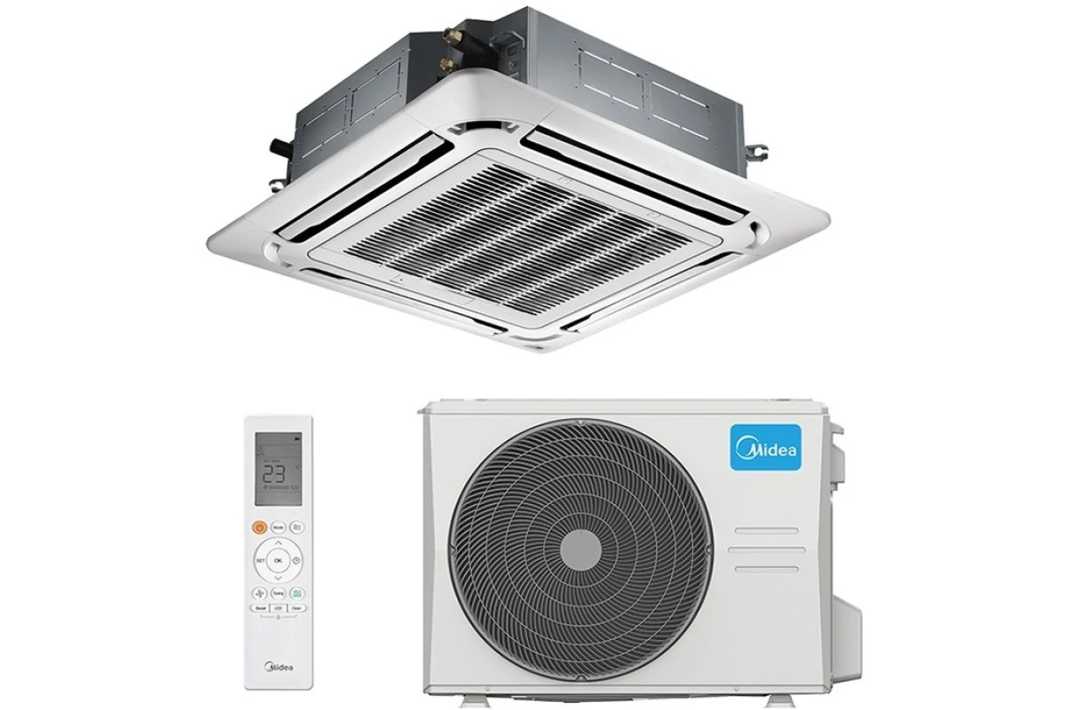 Кассетный кондиционер Midea MCD-24HRN1-Q/MOU-24HN1-Q/-40/T-MBQ-02M4