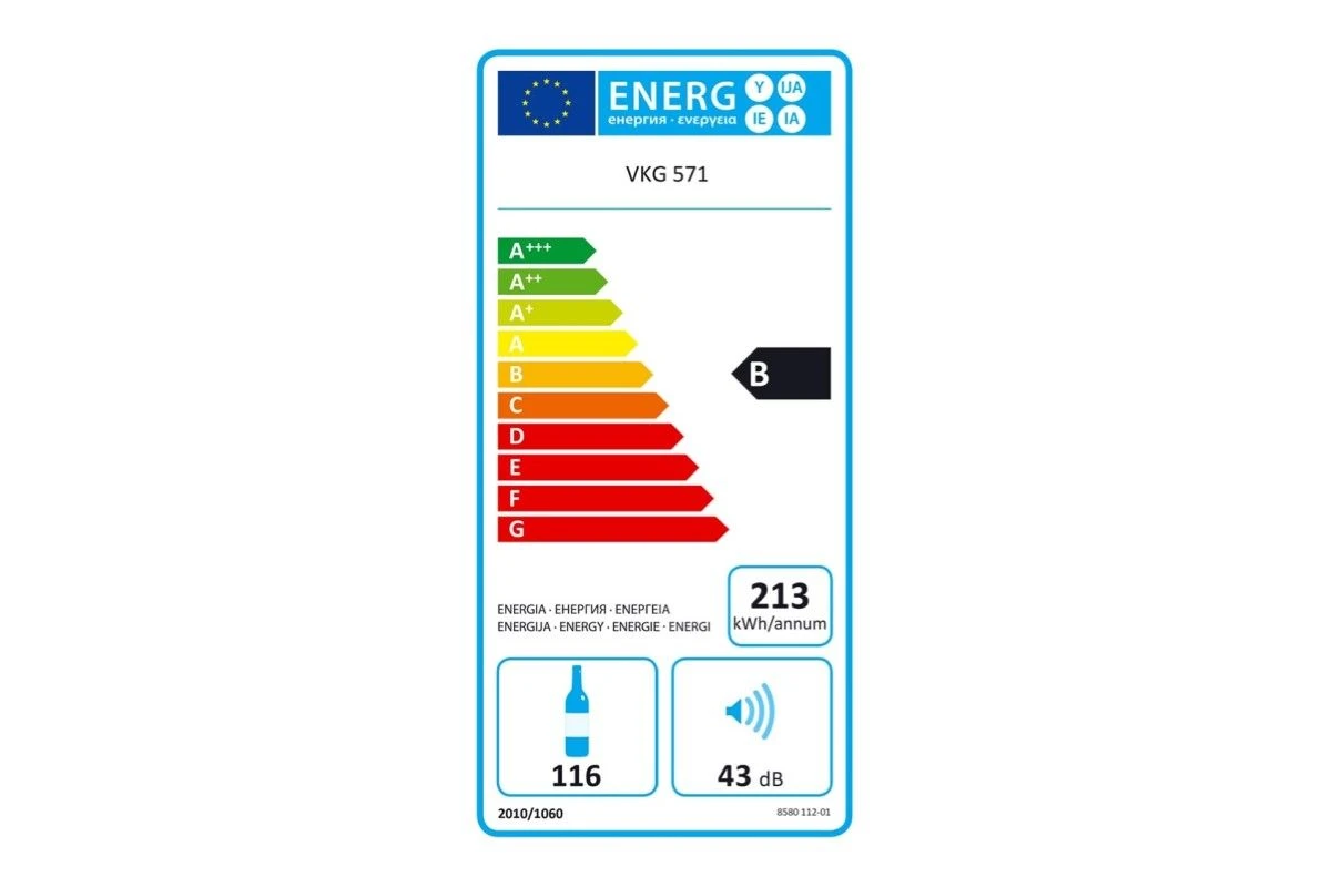 Винный шкаф Vestfrost Solutions VKG 571 B