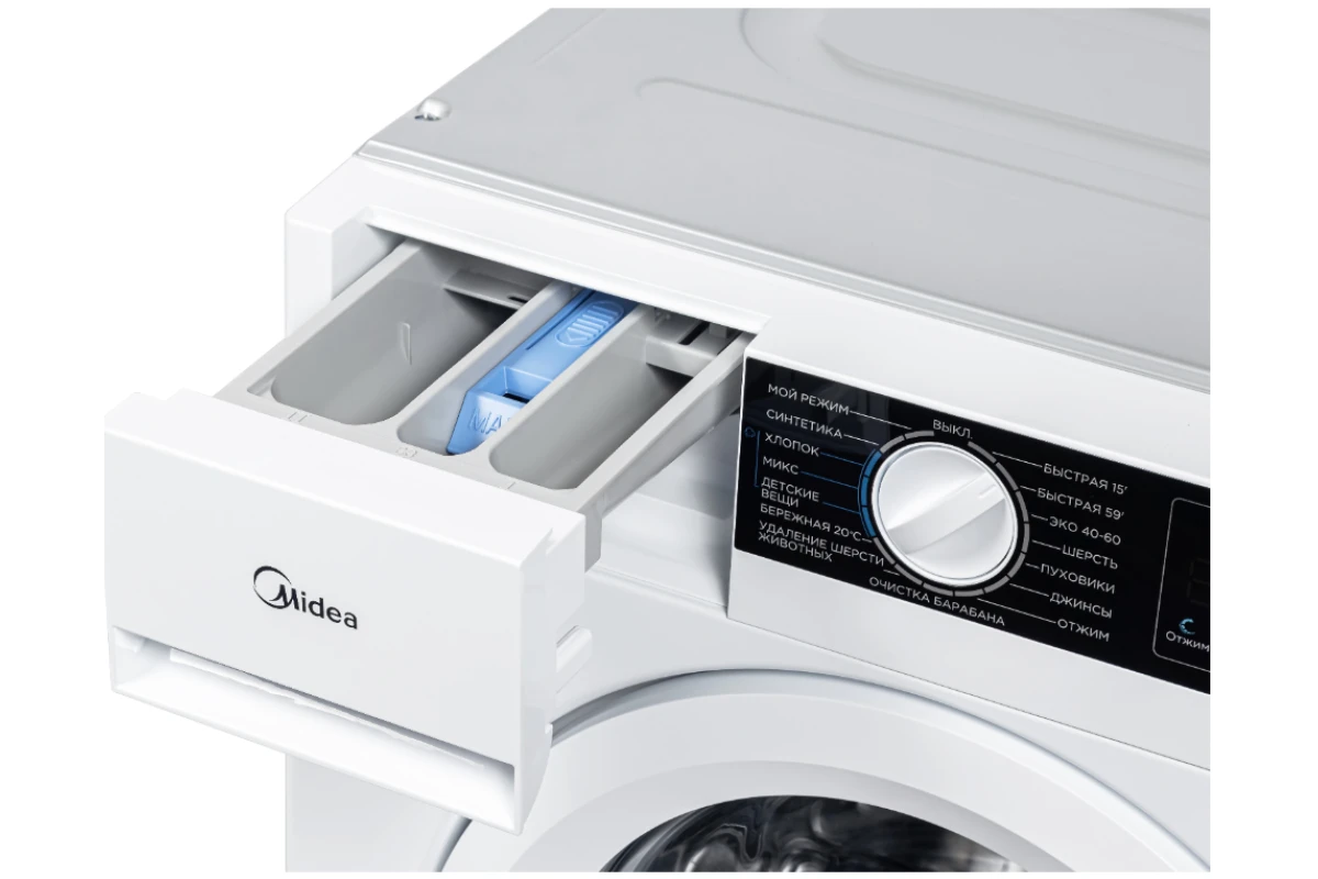 Встраиваемая стиральная машина Midea MFA06W80B/W