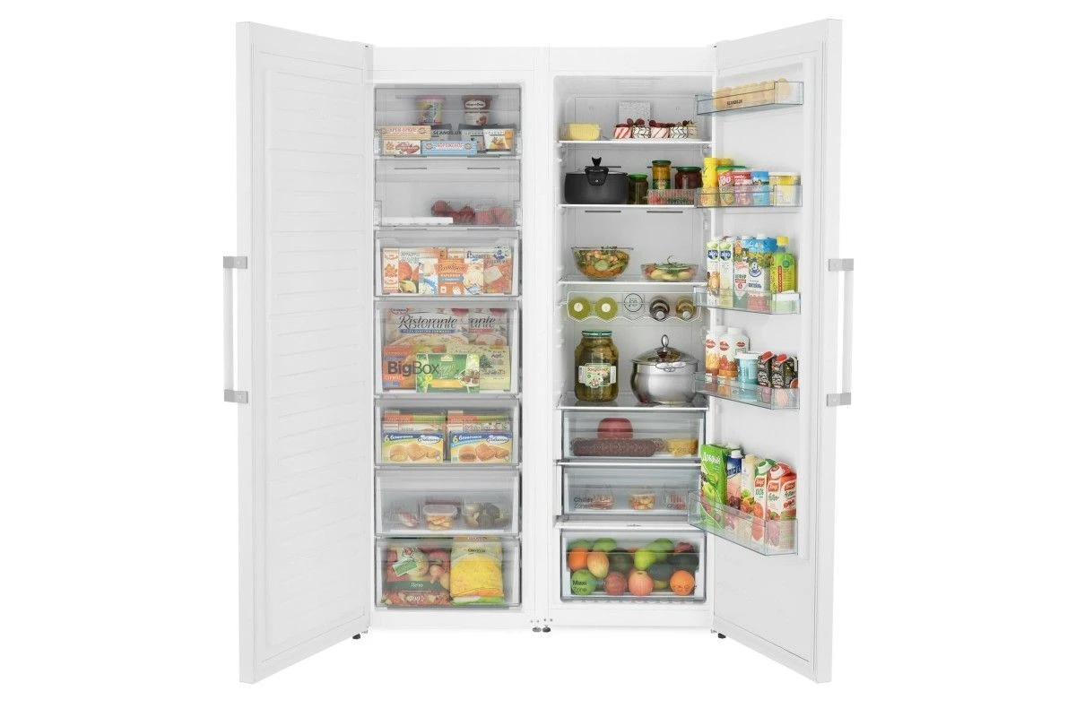 Холодильник Scandilux SBS 711 EZ 12 W