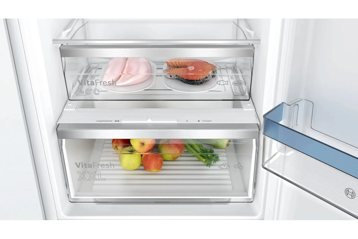 Встраиваемый двухкамерный холодильник Bosch KIN86VFE0