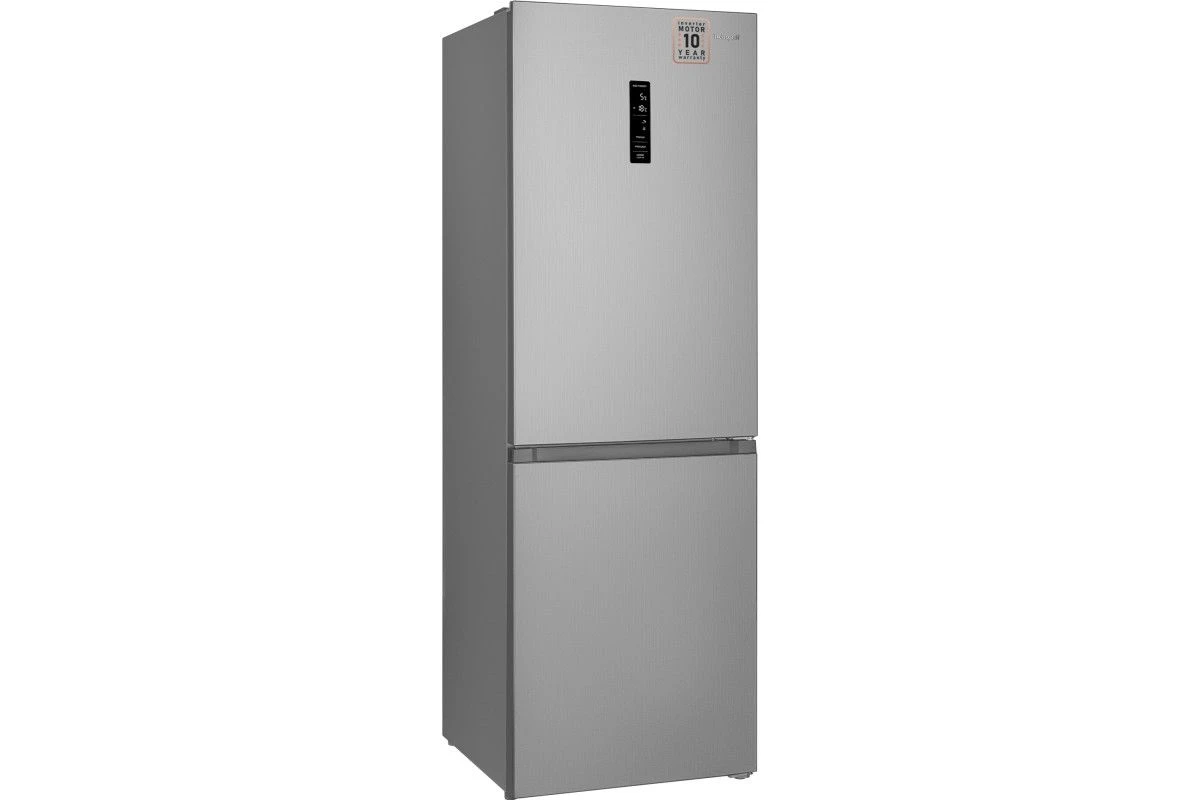 Отдельностоящий холодильник с инвертором Weissgauff WRK 185 Total NoFrost Inverter Inox