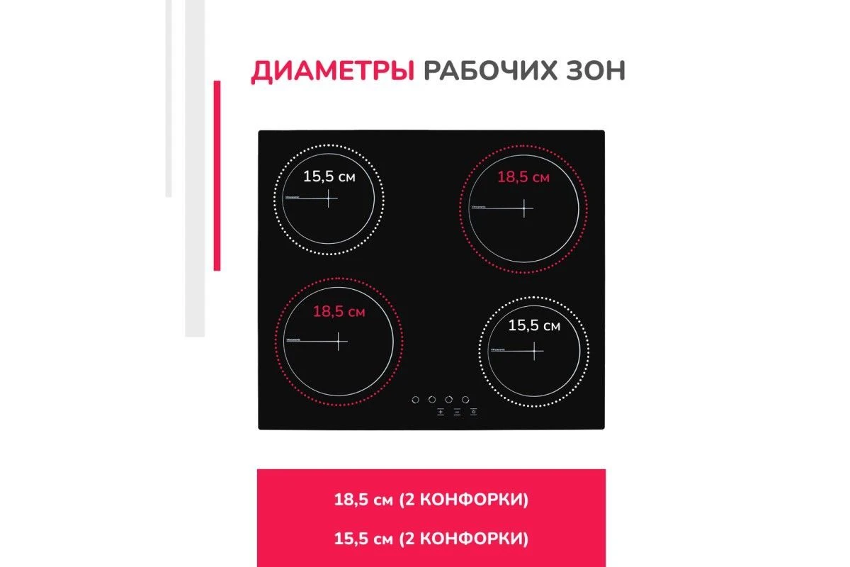 Электрическая варочная панель Simfer H60D14B011