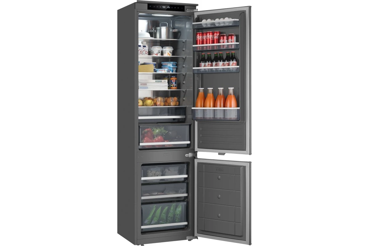 Встраиваемый холодильник с инвертором Weissgauff WRKI 2000 Total NoFrost Inverter Premium Ecofresh Inox