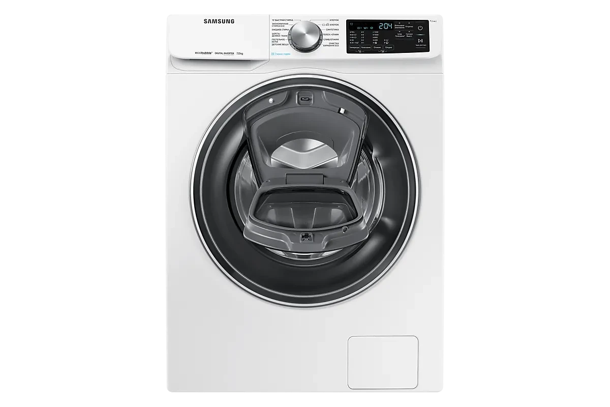 Стиральная машина Samsung WW70R42PXSWDLP (AddWash и EcoBubble)