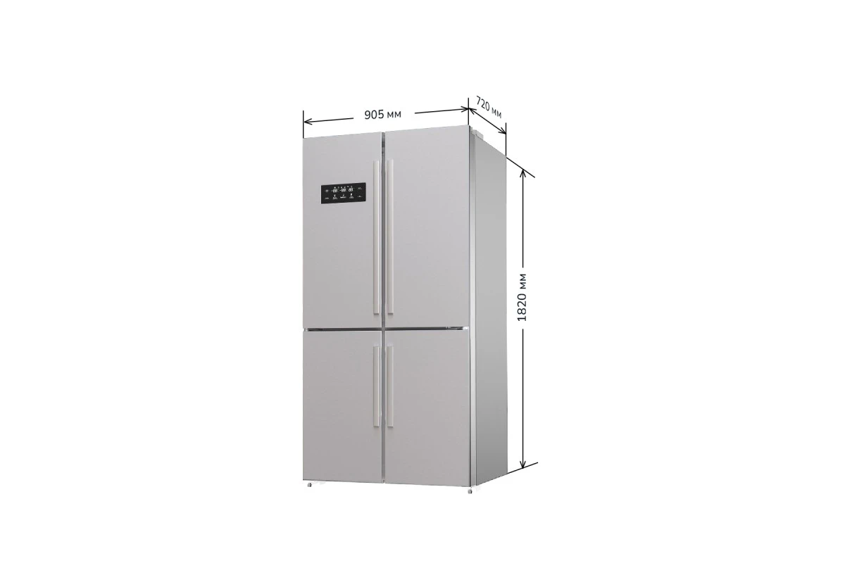 Отдельностоящий холодильник Cross Door Millen MCD 595XID
