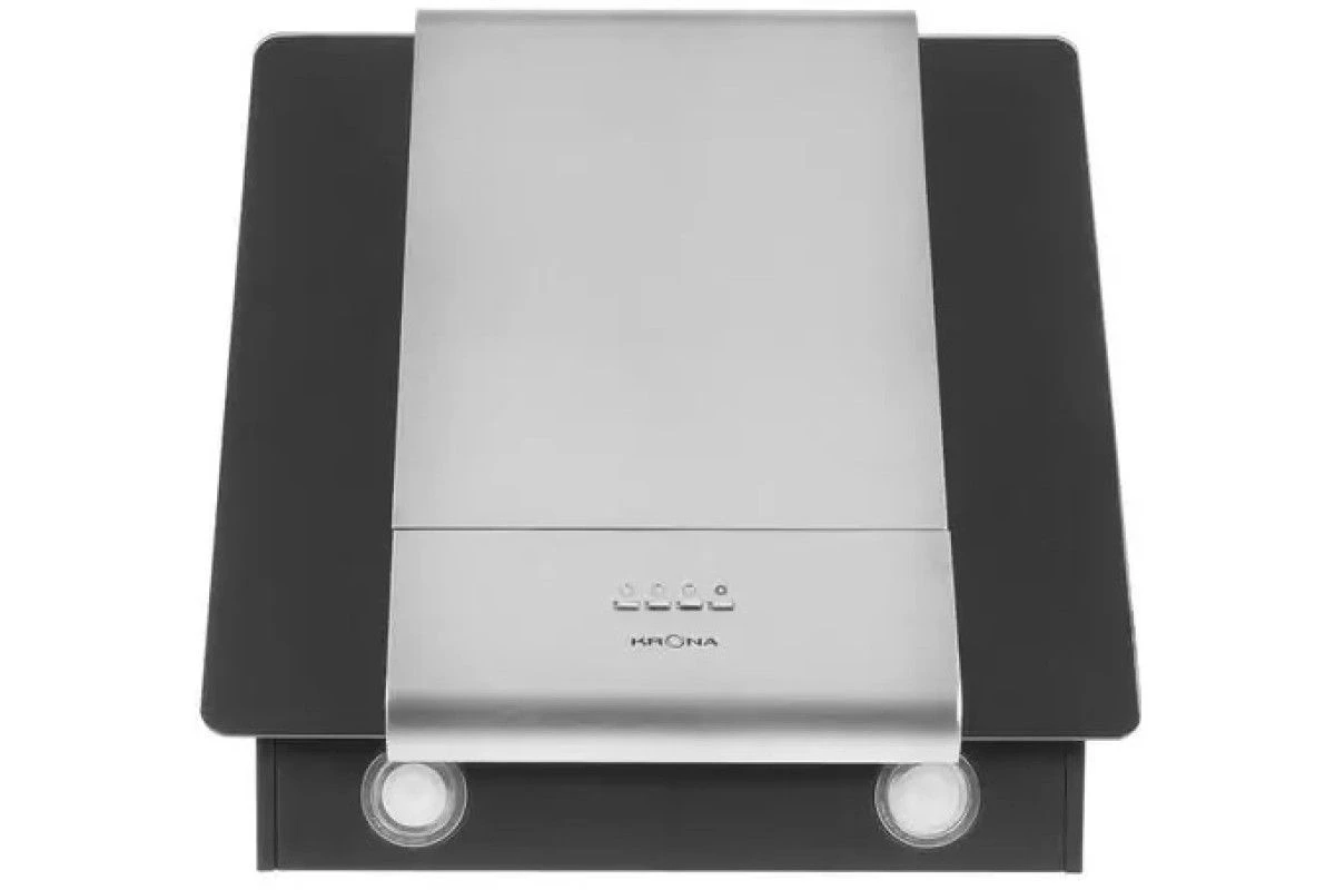 Вытяжка Krona TALLI 600 INOX/BLACK GLASS 3P