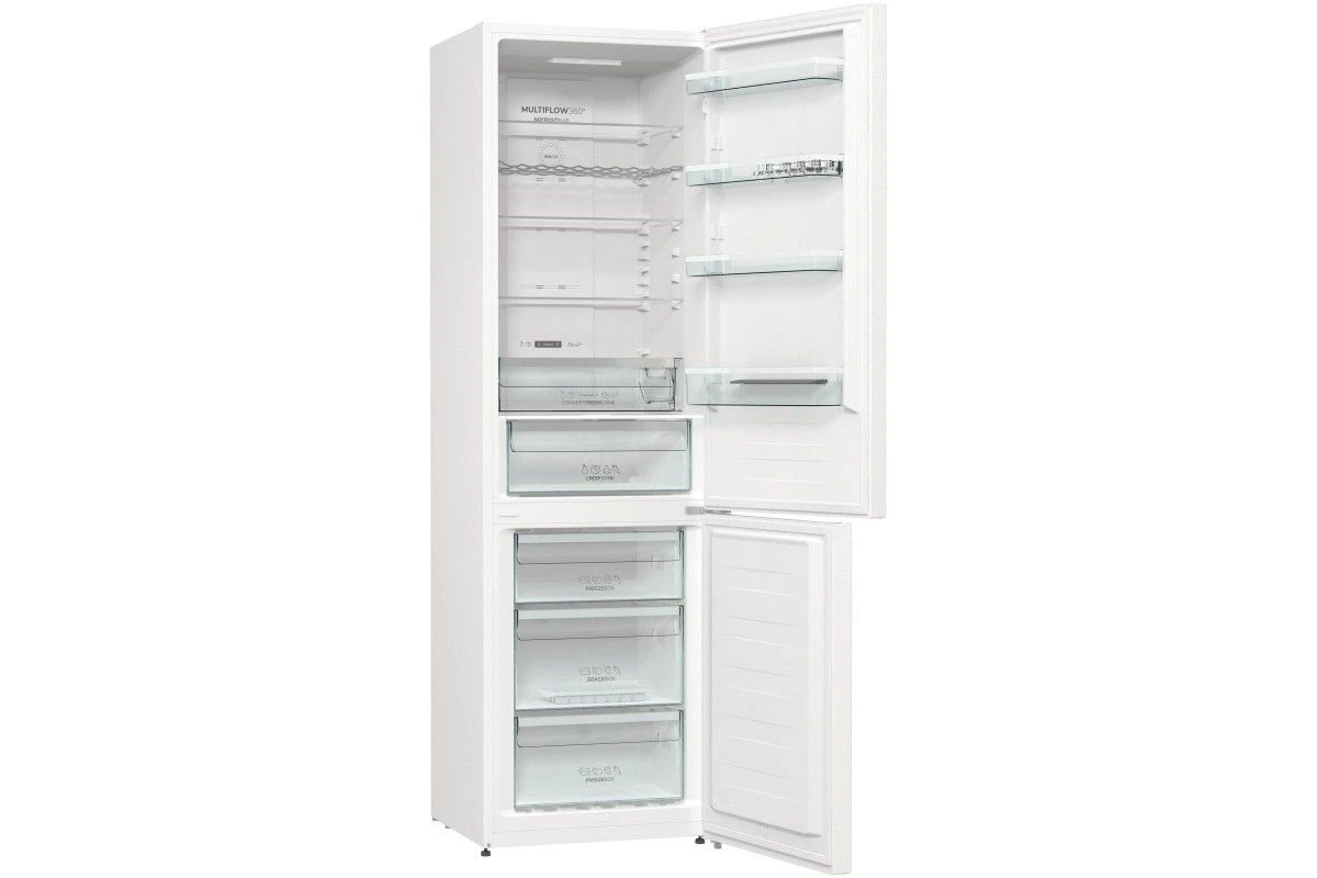 Отдельностоящий двухкамерный холодильник Gorenje NRK6202AW4