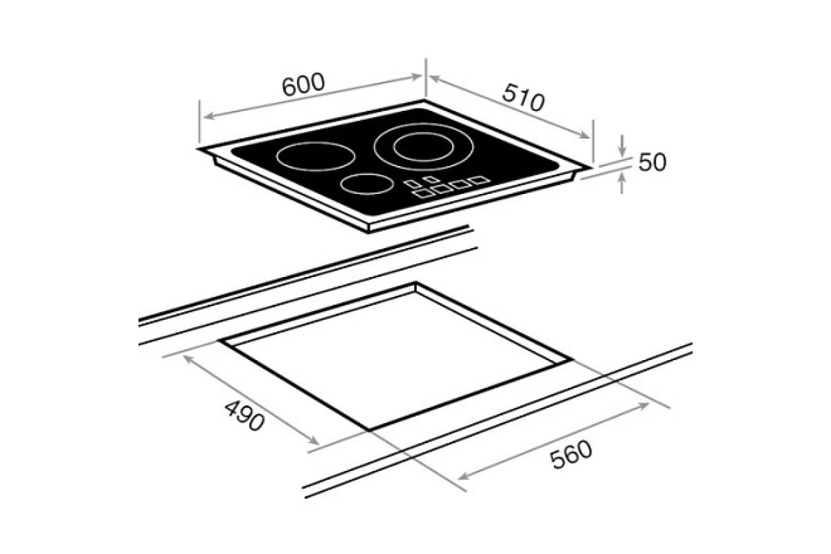 Варочная панель Teka IRS 631 White