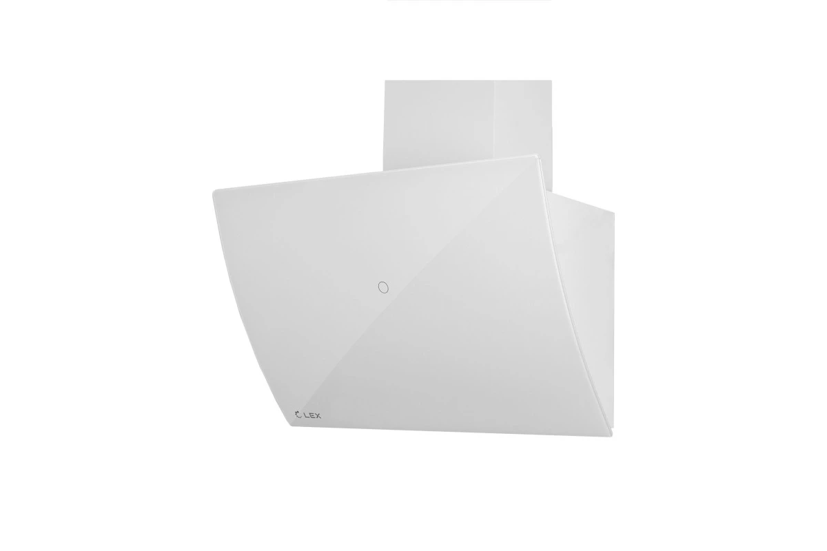Наклонная кухонная вытяжка LEX Plaza GS 600 White