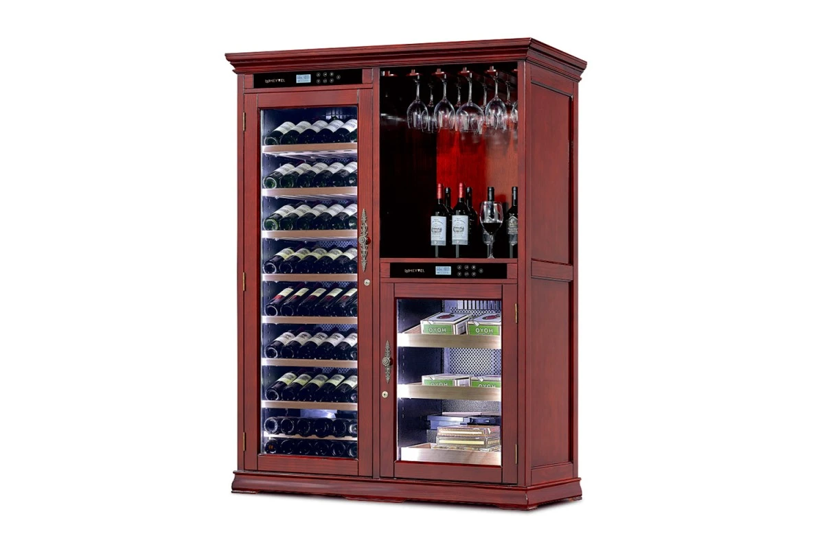 Винный шкаф Meyvel MV108-WM2-BAR-HUM