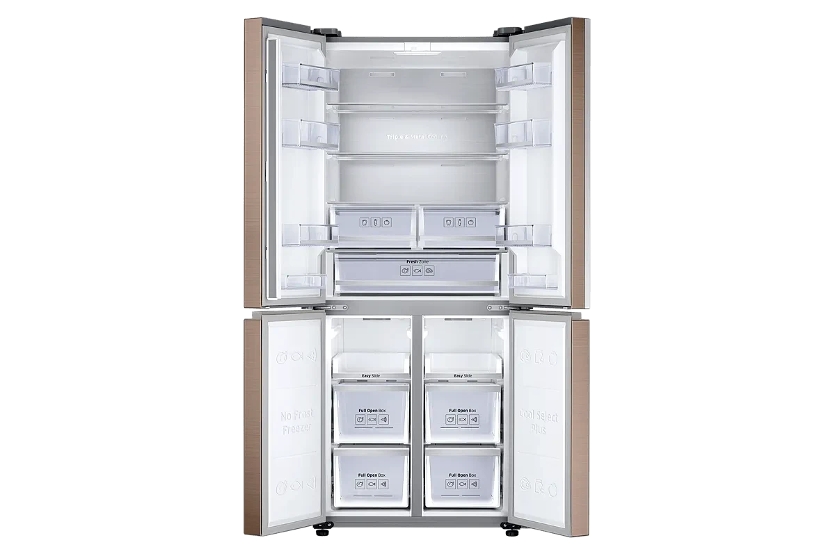 Холодильник Samsung RF50K5961DP с Triple Cooling