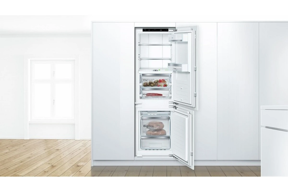 Встраиваемый двухкамерный холодильник Bosch KIF86HD20R