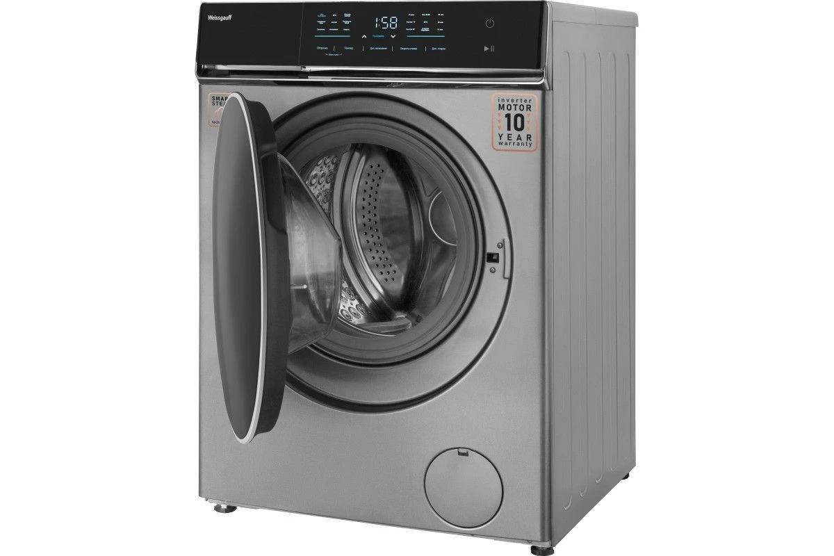 Стиральная машина с инвертором и паром Weissgauff WM 879 Diamond Inverter Steam