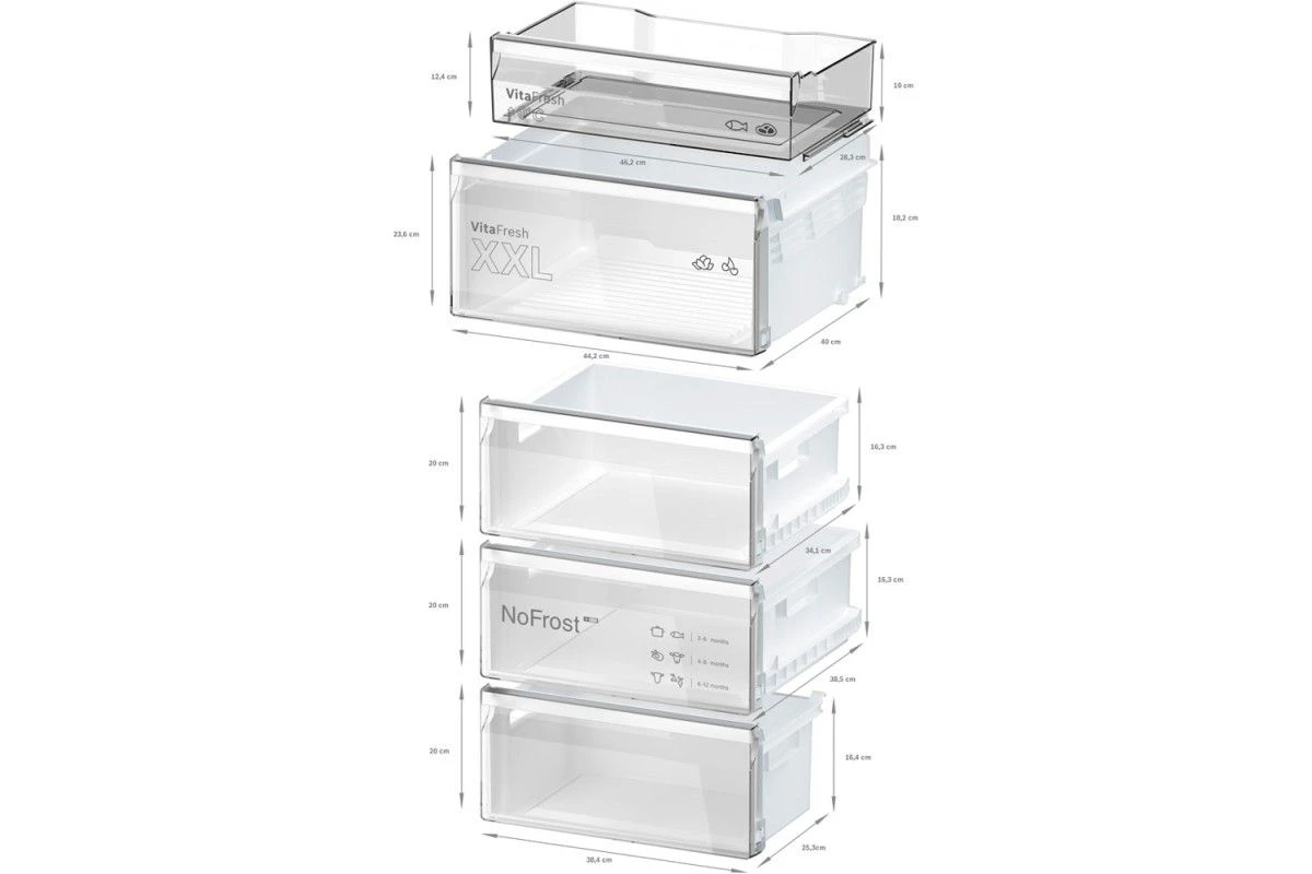 Двухкамерный холодильник Bosch KGN362LDF