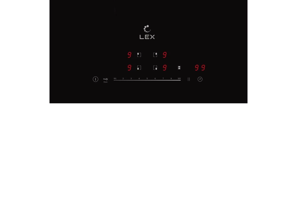 Варочная панель индукционная LEX EVI 641B BL