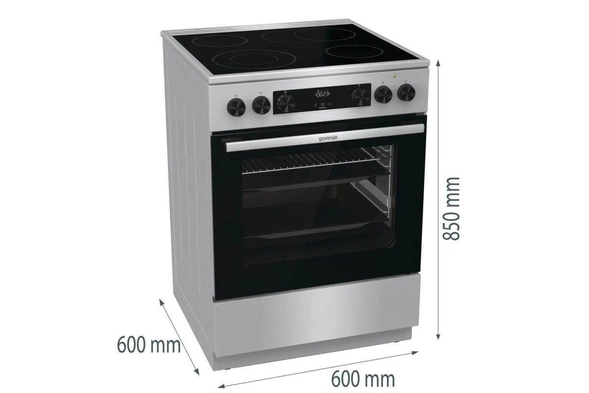 Стеклокерамическая плита Gorenje GEC6C61XA