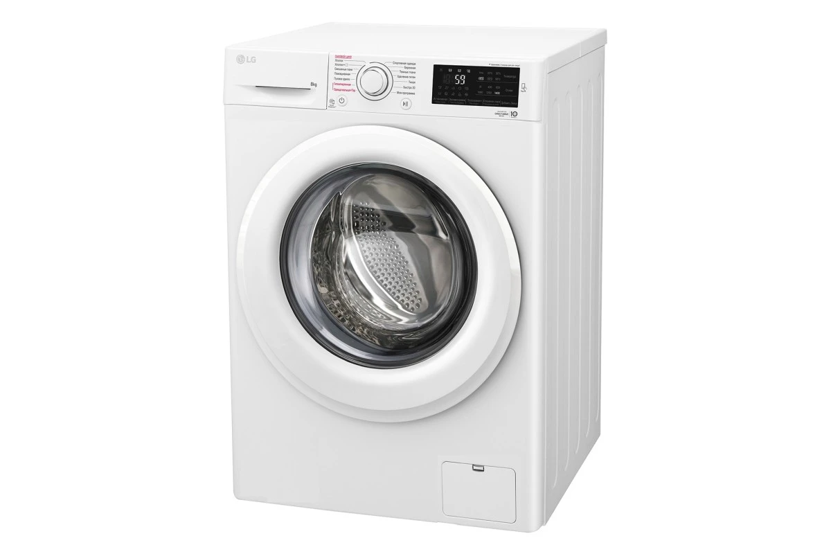 Cтиральная машина LG F4M5TS3W c функцией пара
