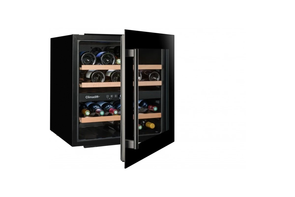 Двухзонный винный шкаф Climadiff CBI40DB1