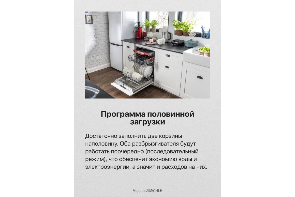 Встраиваемая посудомоечная машина Hansa ZIM614LH