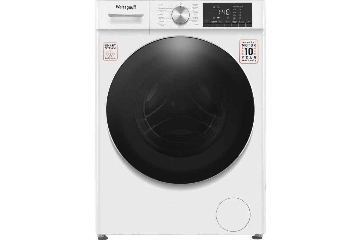 Стиральная машина с сушкой Weissgauff WMD 58411 Smart Inverter Steam