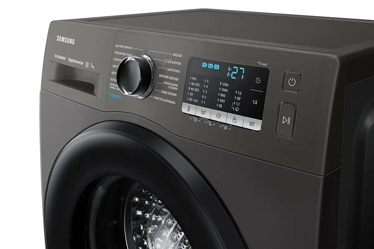 Стиральная машина Samsung WW70AAS22AX/LD (EcoBubble) 7 кг