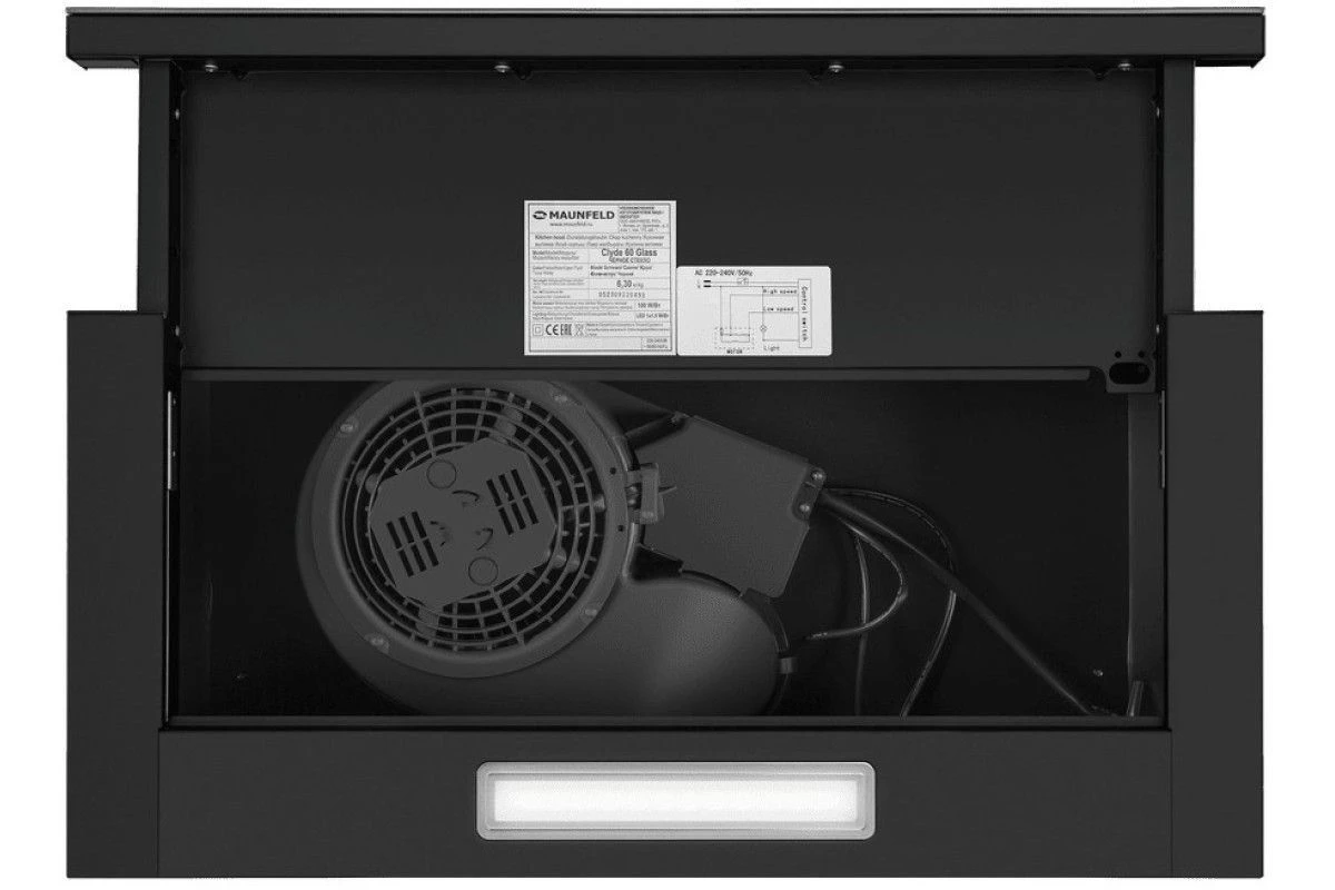 Вытяжка Maunfeld Clyde 50 Glass Black