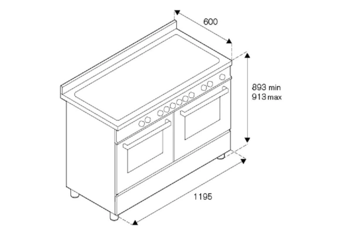 Варочный центр Bertazzoni PRO125I2ENET