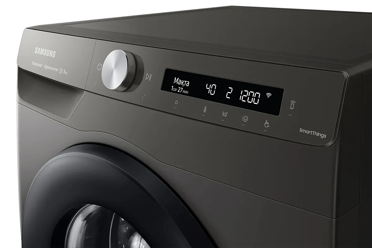 Стиральная машина Samsung WW80A6S24AN/LD (EcoBubble и AI Control)